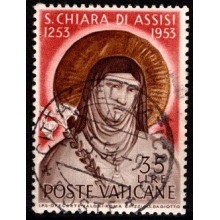 1953. Vatikanet. St. Chiara.